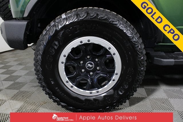 Used 2022 Ford Bronco 4-Door Outer Banks with VIN 1FMDE5DH8NLB16063 for sale in Apple Valley, Minnesota